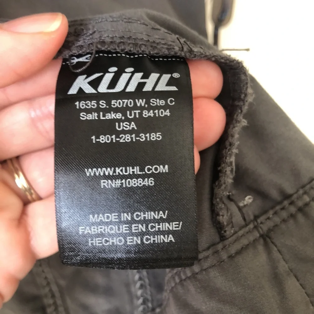 Kuhl Luna Gray Zipper and Button Up Jacket Size XS